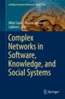 Complex Networks in Software, Knowledge, and Social Systems - eBook