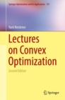 Lectures on Convex Optimization - eBook