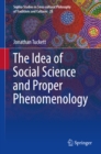 The Idea of Social Science and Proper Phenomenology - eBook