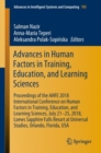 Advances in Human Factors in Training, Education, and Learning Sciences : Proceedings of the AHFE 2018 International Conference on Human Factors in Training, Education, and Learning Sciences, July 21- - eBook