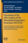 Proceedings of the 20th Congress of the International Ergonomics Association (IEA 2018) : Volume VII: Ergonomics in Design, Design for All, Activity Theories for Work Analysis and Design, Affective De - eBook