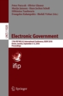 Electronic Government : 17th IFIP WG 8.5 International Conference, EGOV 2018, Krems, Austria, September 3-5, 2018, Proceedings - eBook