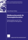 Wettbewerbsvorteile fur Konsumguterhersteller : Systemangebote aus der Sicht des strategischen Managements - eBook