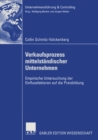 Verkaufsprozess mittelstandischer Unternehmen : Empirische Untersuchung der Einflussfaktoren auf die Preisbildung - eBook