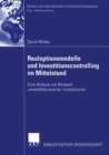 Realoptionsmodelle und Investitionscontrolling im Mittelstand : Eine Analyse am Beispiel umweltfokussierter Investitionen - eBook