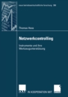 Netzwerkcontrolling : Instrumente und ihre Werkzeugunterstutzung - eBook