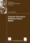 Corporate-Governance-Strukturen interner Markte - eBook