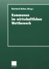 Kommunen im wirtschaftlichen Wettbewerb - eBook