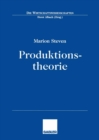 Produktionstheorie - eBook