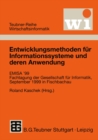 Entwicklungsmethoden fur Informationssysteme und deren Anwendung : EMISA' 99 Fachtagung der Gesellschaft fur Informatik e.V. (GI), September 1999 in Fischbachau - eBook