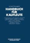 Handbuch fur Kaufleute - eBook