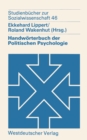 Handworterbuch der Politischen Psychologie - eBook