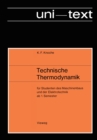 Technische Thermodynamik : fur Studenten des Maschinenbaus und der Elektrotechnik ab 1. Semester - eBook