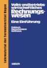 Volks- und betriebswirtschaftliches Rechnungswesen : Eine Einfuhrung - eBook