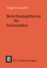 Berechnungstheorie fur Informatiker - eBook