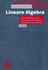 Lineare Algebra : Eine Einfuhrung in die Wissenschaft der Vektoren, Abbildungen und Matrizen - eBook