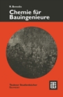 Chemie fur Bauingenieure - eBook