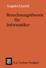 Berechnungstheorie fur Informatiker - eBook