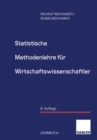Statistische Methodenlehre fur Wirtschaftswissenschaftler - eBook