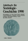 Jahrbuch fur Soziologiegeschichte 1990 - eBook