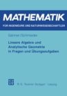 Lineare Algebra und Analytische Geometrie in Fragen und Ubungsaufgaben - eBook