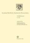 Die Beichtinschriften im romischen Kleinasien und der Fromme und Gerechte Gott : 405. Sitzung am 19. November 1997 in Dusseldorf - eBook
