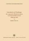 Unterschiede und Wandlungen der Regionalen Handelsstruktur : In der Bundesrepublik Deutschland 1950 und 1961 - eBook