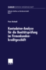 Kontodaten-Analyse fur die Bonitatsprufung im Firmenkundenkreditgeschaft - eBook