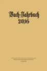 Bach-Jahrbuch 2016 - eBook