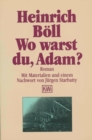 Wo warst du Adam - eBook