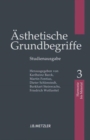 AEsthetische Grundbegriffe : Band 3: Harmonie - Material - Book