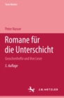 Romane fur die Unterschicht : Groschenhefte und ihre Leser. Texte Metzler, Band 27 - eBook