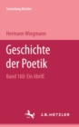 Geschichte der Poetik : Sammlung Metzler, 160 - eBook