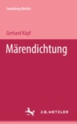 Marendichtung : Sammlung Metzler, 166 - eBook