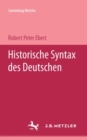 Historische Syntax des Deutschen - eBook