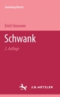 Schwank : Sammlung Metzler, 77 - eBook