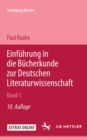 Einfuhrung in die Bucherkunde zur deutschen Literaturwissenschaft : Sammlung Metzler, 1 - eBook