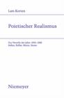 Poietischer Realismus : Zur Novelle der Jahre 1848-1888. Stifter, Keller, Meyer, Storm - eBook