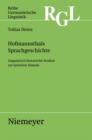 Hofmannsthals Sprachgeschichte : Linguistisch-literarische Studien zur lyrischen Stimme - eBook