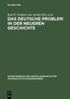 Das deutsche Problem in der neueren Geschichte - eBook