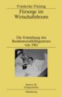 Fursorge im Wirtschaftsboom : Die Entstehung des Bundessozialhilfegesetzes von 1961 - eBook