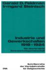 Industrie und Gewekschaften 1918-1924 : Die uberforderte Zentralarbeitsgemeinschaft - eBook