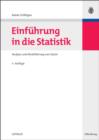 Einfuhrung in die Statistik : Analyse und Modellierung von Daten - eBook