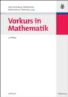 Vorkurs in Mathematik - eBook
