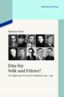 Elite fur Volk und Fuhrer? : Die Allgemeine SS und ihre Mitglieder 1925-1945 - eBook