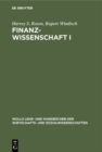Finanzwissenschaft I - eBook