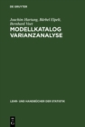 Modellkatalog Varianzanalyse - eBook