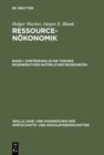 Einfuhrung in die Theorie regenerativer naturlicher Ressourcen - eBook