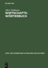 Wirtschaftsworterbuch : Arabisch-Deutsch. Deutsch-Arabisch - eBook