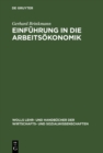 Einfuhrung in die Arbeitsokonomik - eBook